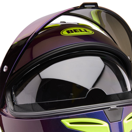 Bell Lithium MIPS Plus Delta Black Purple £289.99 Full Face Helmets - SKU 38125-166XS from RaceLeathers Motorcycle Clothing