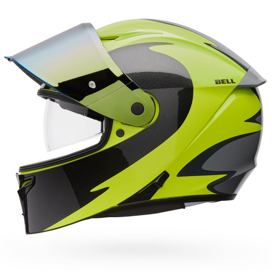 Bell Lithium MIPS Plus Fluid Flo Yellow £289.99 Full Face Helmets - SKU 38129-130XS from RaceLeathers Motorcycle Clothing
