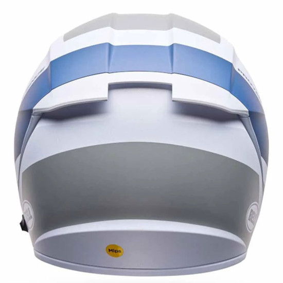 Bell Lithium MIPS Tech White Grey £244.99 Full Face Helmets - SKU 36957-060XS from RaceLeathers Motorcycle Clothing