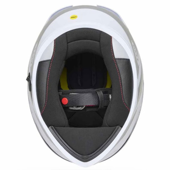 Bell Lithium MIPS Tech White Grey £244.99 Full Face Helmets - SKU 36957-060XS from RaceLeathers Motorcycle Clothing