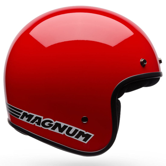 Bell Magnum Solid Red £99.99 Open Face Helmets - SKU 38165-003XS from RaceLeathers Motorcycle Clothing