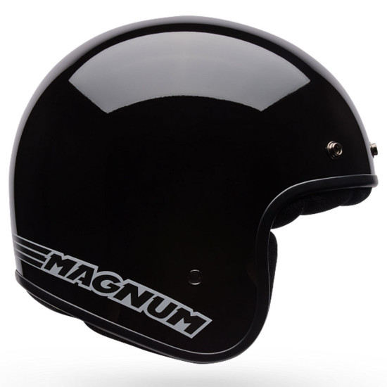 Bell Magnum Solid Black £99.99 Open Face Helmets - SKU 38165-001XS from RaceLeathers Motorcycle Clothing