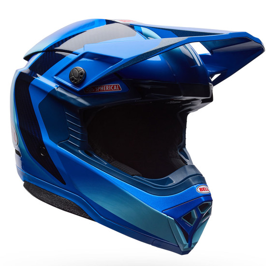 Bell Moto-10 Spherical ET3 Cortez Special Edition Blue £799.99 Off Road Helmets - SKU 38160-002XS from RaceLeathers Motorcycle Clothing
