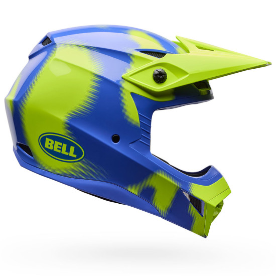 Bell MX-10 MIPS Camo Flo Yellow