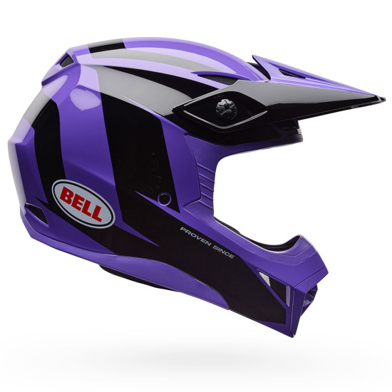 Bell MX-10 MIPS Talon Purple