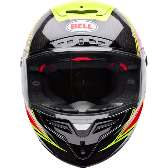 Bell Racestar DLX Flex Grid Yellow £799.99 Full Face Helmets - SKU 36953-005XS from RaceLeathers Motorcycle Clothing