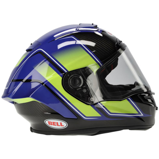 Bell Racestar DLX Flex Grid Blue Yellow