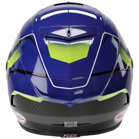 Bell Racestar DLX Flex Grid Blue Yellow £749.99 Full Face Helmets - SKU 36953-026XS from RaceLeathers Motorcycle Clothing