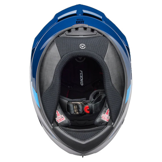 Bell Racestar DLX Flex Strike Blue £749.99 Full Face Helmets - SKU 36955-002XS from RaceLeathers Motorcycle Clothing