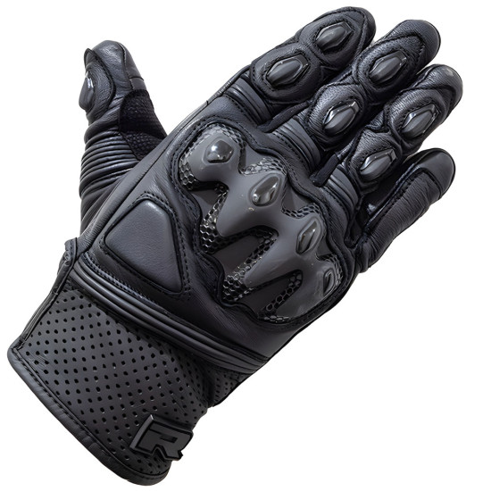 Richa Rock Evo Gloves Black £49.99 Mens Motorcycle Gloves - SKU 081/ROCKEV/BK/01 from RaceLeathers Motorcycle Clothing
