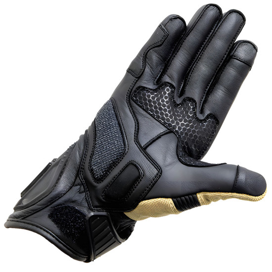 Richa Dread Gloves Black Sand £49.99 Mens Motorcycle Gloves - SKU 081/DREAD/SA/01 from RaceLeathers Motorcycle Clothing