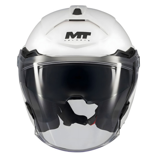 MT Cosmo SV Pure A0 Gloss White £89.99 Open Face Helmets - SKU M136100PA0106 from RaceLeathers Motorcycle Clothing