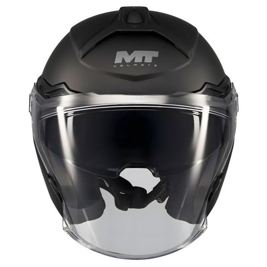MT Cosmo SV Pure A1 Matt Black £89.99 Open Face Helmets - SKU M136100PA1206 from RaceLeathers Motorcycle Clothing