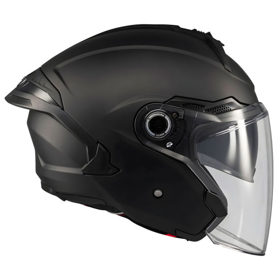 MT Cosmo SV Pure A1 Matt Black £89.99 Open Face Helmets - SKU M136100PA1206 from RaceLeathers Motorcycle Clothing