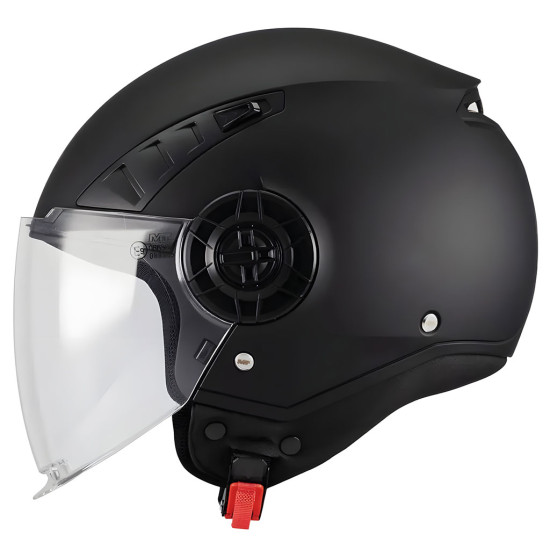 MT Aeris Pure A1 Matt Black £59.99 Open Face Helmets - SKU M137700PA1202 from RaceLeathers Motorcycle Clothing