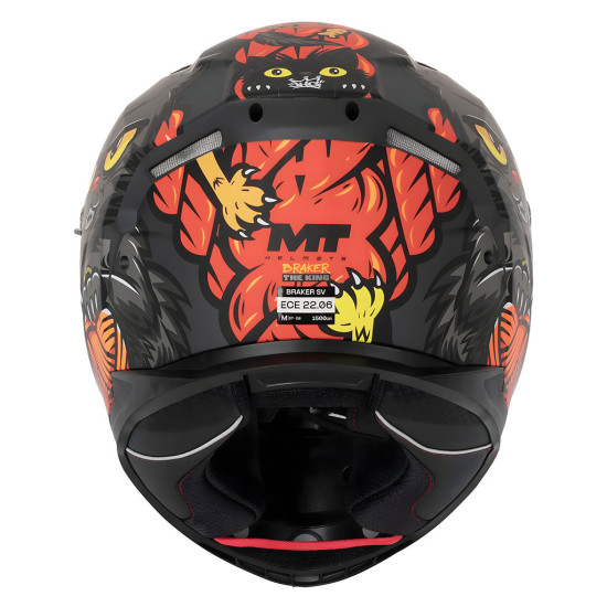 MT Braker SV The King C4 Matt £119.99 Full Face Helmets - SKU M1346D24C4208 from RaceLeathers Motorcycle Clothing