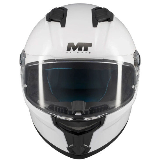 MT Stinger 2 Pure A0 Gloss White £69.99 Full Face Helmets - SKU M133400PA0003 from RaceLeathers Motorcycle Clothing