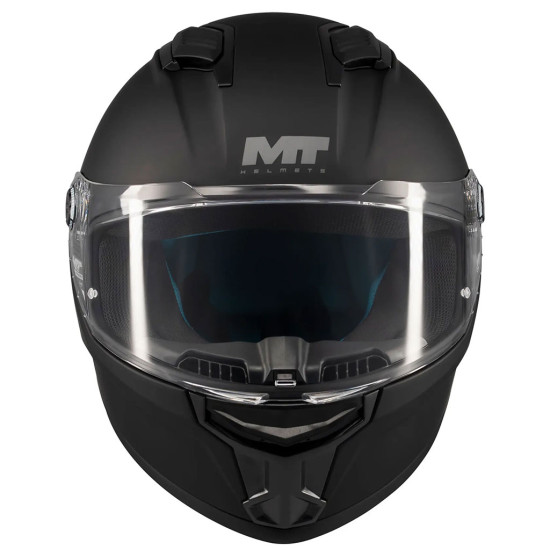 MT Stinger 2 Pure A1 Matt Black £69.99 Full Face Helmets - SKU M133400PA1203 from RaceLeathers Motorcycle Clothing