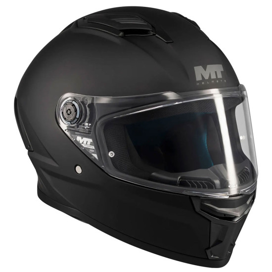 MT Stinger 2 Pure A1 Matt Black £69.99 Full Face Helmets - SKU M133400PA1203 from RaceLeathers Motorcycle Clothing