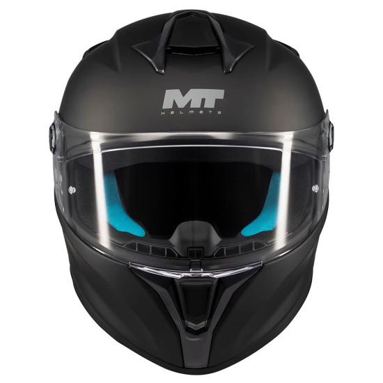 MT Targo S Pure A1 Matt Black £79.99 Full Face Helmets - SKU M134300PA1204 from RaceLeathers Motorcycle Clothing