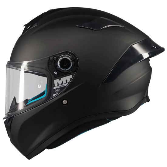 MT Targo S Pure A1 Matt Black £79.99 Full Face Helmets - SKU M134300PA1204 from RaceLeathers Motorcycle Clothing