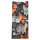 Alpinestars Buff Nazca Neck Tube Grey Camo Orange Fluo
