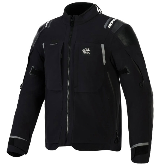 Alpinestars Andes Pro Drystar XF Jacket Black Dark Grey £455.99 Mens Motorcycle Jackets - SKU 32010261112XL from RaceLeathers Motorcycle Clothing