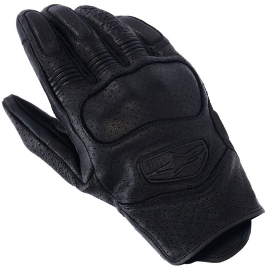 Alpinestars Mustang V3 Leather Gloves Black