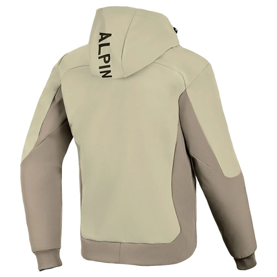 Alpinestars Radium Tech Hoodie Mastic Aluminum £180.49 Mens Motorcycle Jackets - SKU 420262480612XL from RaceLeathers Motorcycle Clothing