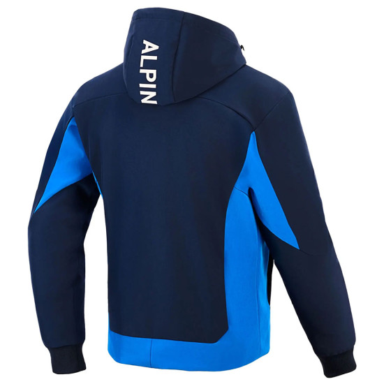 Alpinestars Radium Tech Hoodie Night Navy Royal Blue £180.49 Mens Motorcycle Jackets - SKU 420262472962XL from RaceLeathers Motorcycle Clothing