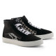 Alpinestars Ride-63 Canvas Short Boots Black Cool Grey Chess