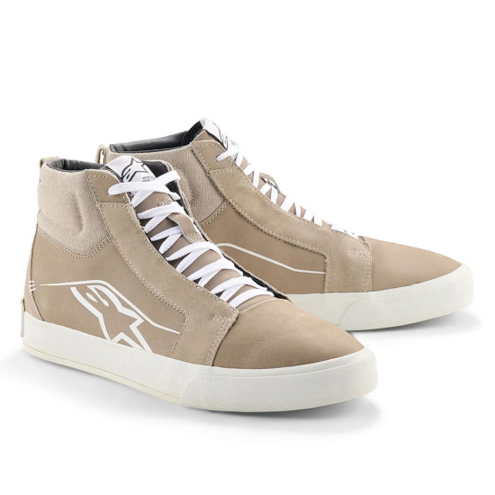 Alpinestars Ride-63 Leather Short Boots Flint White