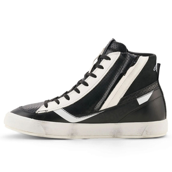 Alpinestars Stated Flair Short Boots Black White £170.99 Mens Motorcycle Touring Boots - SKU 25413261210 from RaceLeathers Motorcycle Clothing