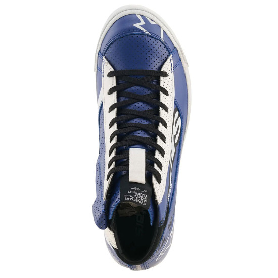 Alpinestars Stated Flair Short Boots Bright Blue White Black £170.99 Mens Motorcycle Touring Boots - SKU 2541326731510 from RaceLeathers Motorcycle Clothing