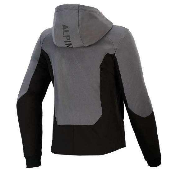 Alpinestars Stella Radium Tech Hoodie Deep Grey Black £180.49 Ladies Motorcycle Jackets - SKU 421022691542XL from RaceLeathers Motorcycle Clothing