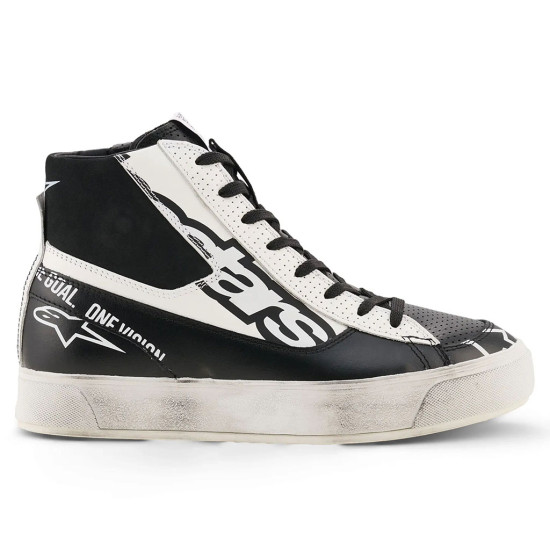 Alpinestars Stella Stated Flair Short Boots Black White