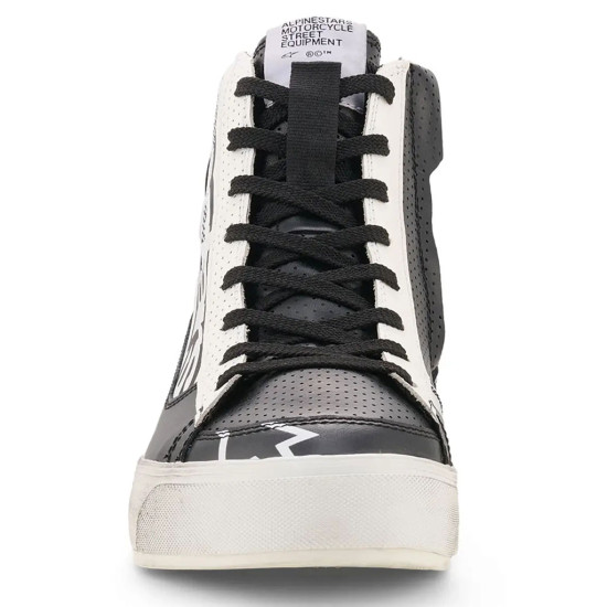 Alpinestars Stella Stated Flair Short Boots Black White £170.99 Ladies Motorcycle Touring Boots - SKU 2541426125 from RaceLeathers Motorcycle Clothing