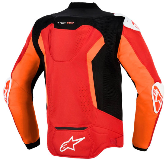 Alpinestars T-GP Air Jacket Bright Red Red Fluo Black £275.49 Mens Motorcycle Jackets - SKU 330062630972XL from RaceLeathers Motorcycle Clothing