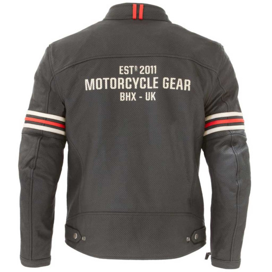 Merlin Revival Black Vintage Leather Jacket