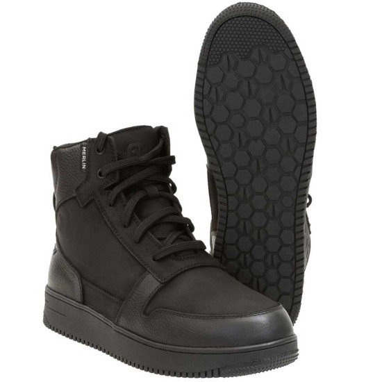 Merlin Forge Black Waterproof Boot £189.99 Mens Motorcycle Touring Boots - SKU MWB105/BLK/07 from RaceLeathers Motorcycle Clothing