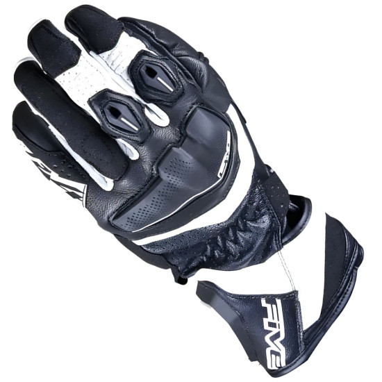 Five RFX 4 EVO Black White Gloves
