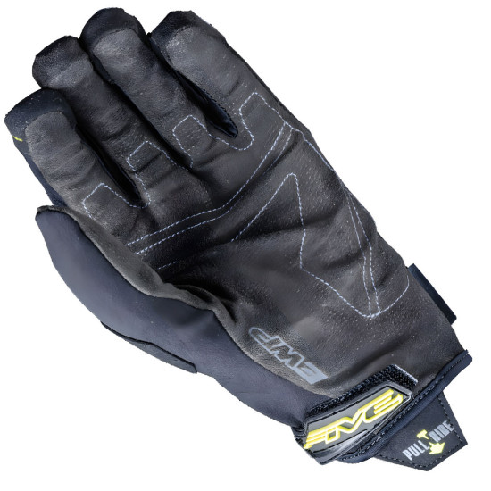 Five E-WP Waterproof Black Yellow Gloves