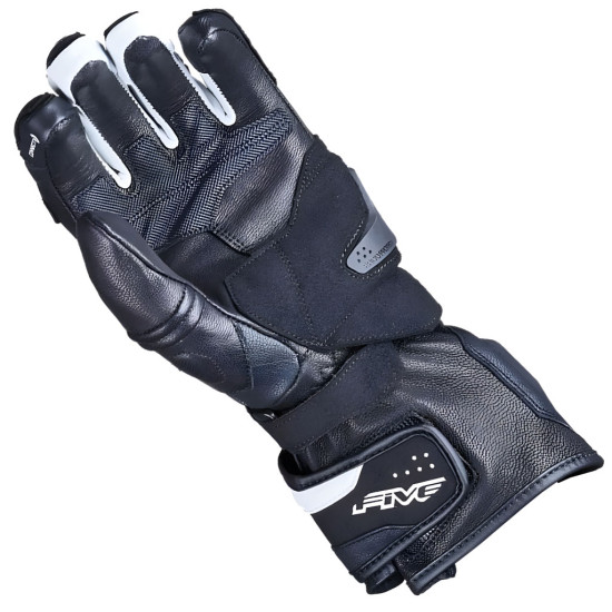 Five RFX-4 EVO Ladies Black White Gloves