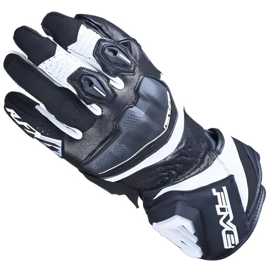 Five RFX-4 EVO Ladies Black White Gloves