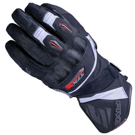 Five TFX-2 Ladies Black Grey Gloves £109.99 Ladies Motorcycle Gloves - SKU 30230506TWBG1XS from RaceLeathers Motorcycle Clothing