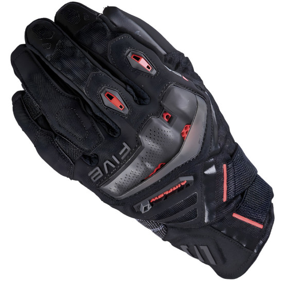Five TFX-1 Airflow Black Red Gloves