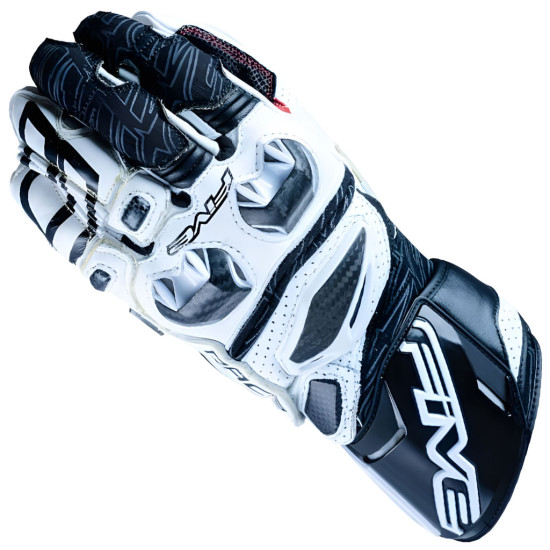 Five RFX Race Gloves Black White