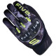 Five RSX Gloves Camo Black Fluo Yellow
