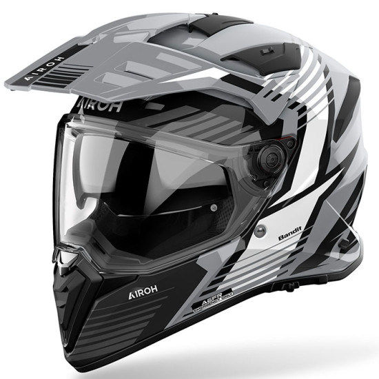 Airoh Bandit Spicy Black Grey Black Helmet
