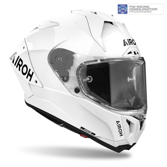Airoh GP800 FIM Racing Approved 12K UD Carbon White Helmet